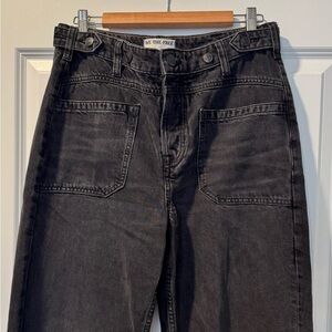 We The Free Black Flare Jeans